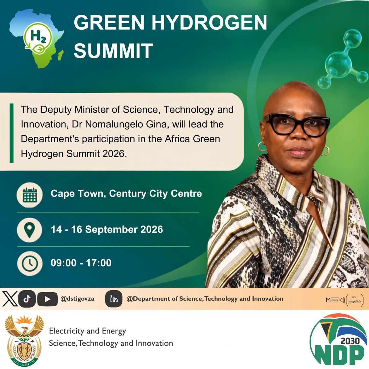 DSTI participates in Africa Green Hydrogen Summit 2026
