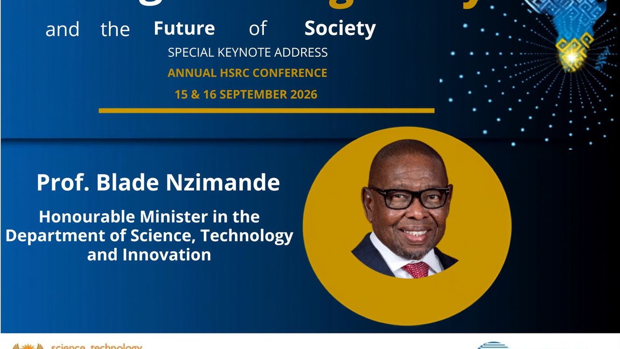Minister Nzimande to Deliver Keynote Address at the Annual HSRC Conference