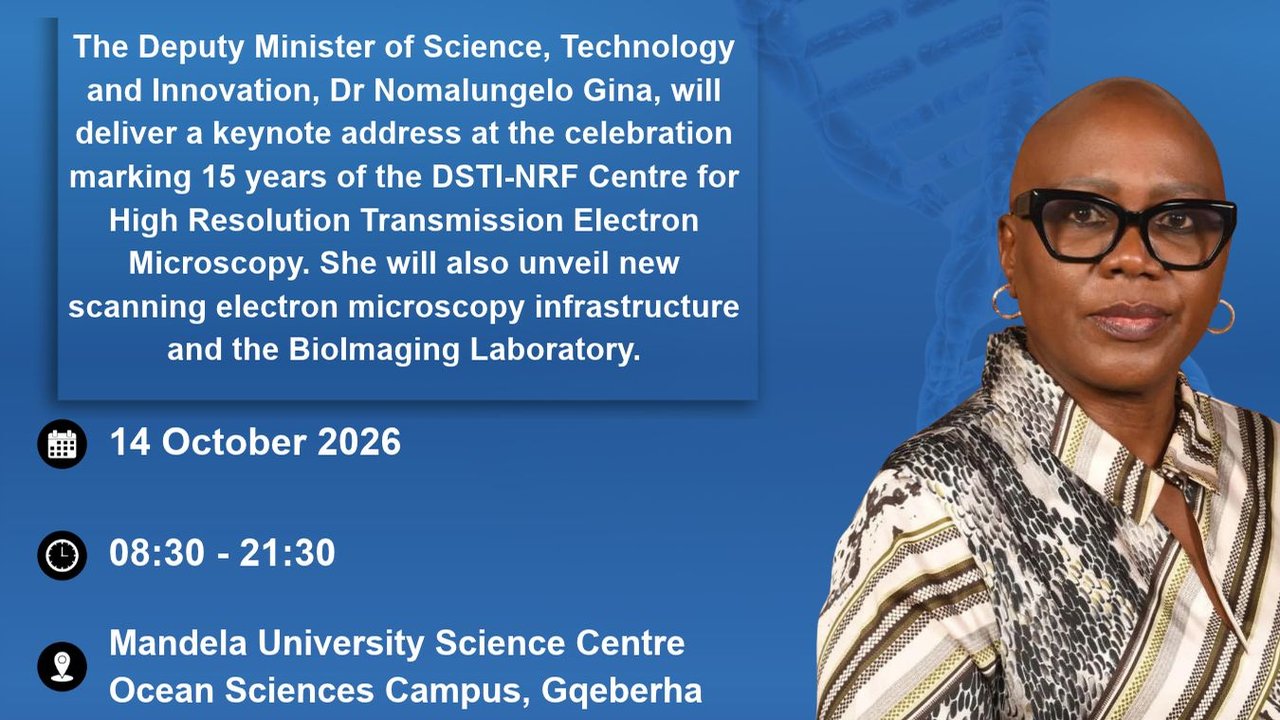 Deputy Minister Gina to unveil advanced microscopy infrastructure at NMU