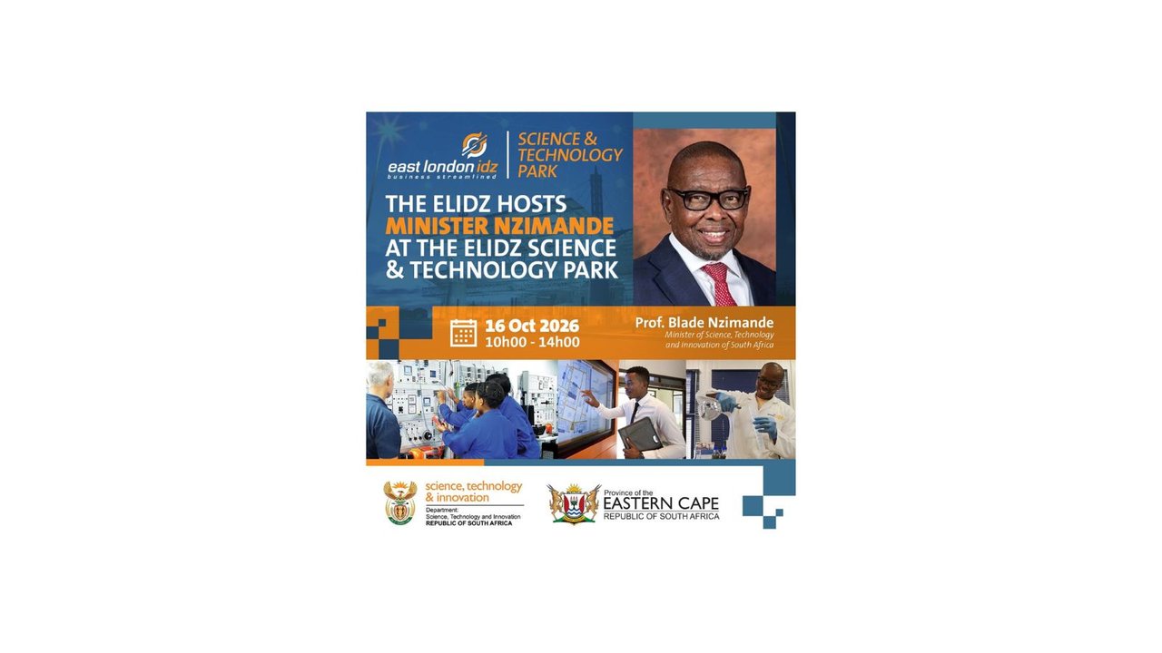 Minister Blade Nzimande Undertakes Strategic Visit to the East London Industrial Development Zone Science and Technology Park